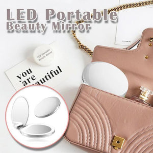 Portable LED Makeup Mirror