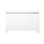 Keezi Kids Wooden Toy Chest Storage Blanket Box White Children Room Organiser