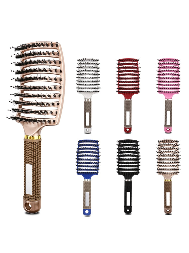 Detangling Hairbrush Scalp Massage Comb Hairdressing Styling Tools