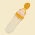 Infant Baby Silicone Feeder With Spoon