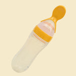 Infant Baby Silicone Feeder With Spoon