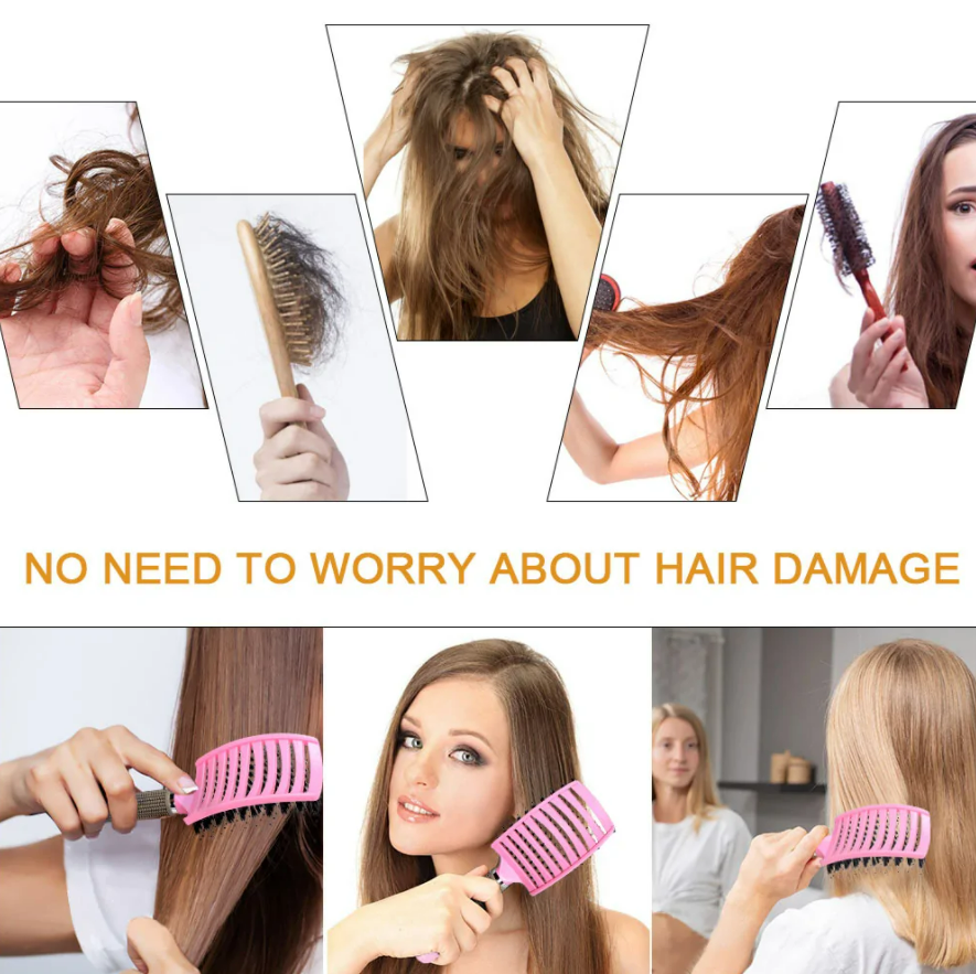 Detangling Hairbrush Scalp Massage Comb Hairdressing Styling Tools