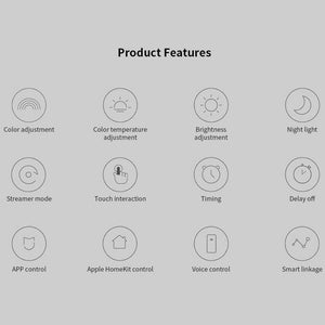 LED Bedside Lamp Smart and Touch Control